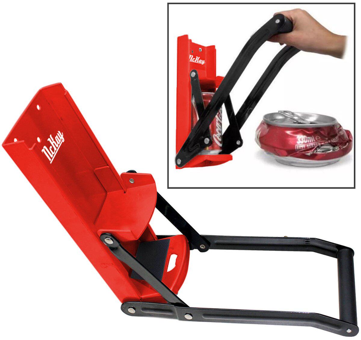 CanCrusher不锈钢压罐器易拉罐压罐器易拉罐压缩器矿泉水瓶压缩器