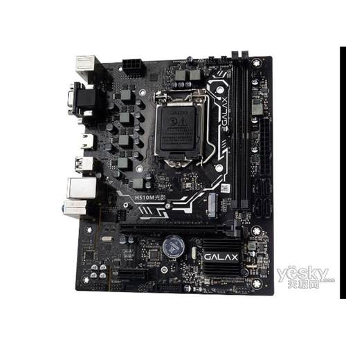 冲新 影驰H510M光影 H510M主板 B560M支持10 11代CPU 带M.2保一年