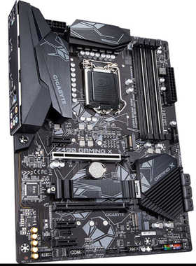 Gigabyte/技嘉 Z490 GAMING X  DDR4 LGA1200 Z490M小板 保一年