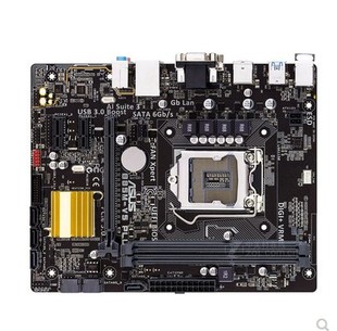 华硕B85主板 1150集成小板 华硕B85M PLUS 质保一年 冲新