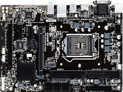 冲新技嘉B150主板台式机电脑主板