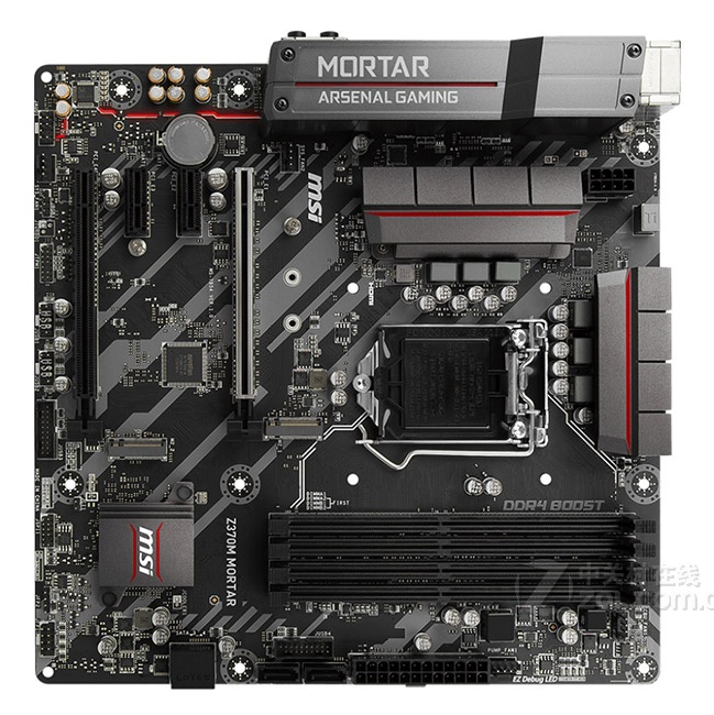 微星/MSI Z370M MORTAR迫击炮 Z370M D3H小板成色新质保一年-封面