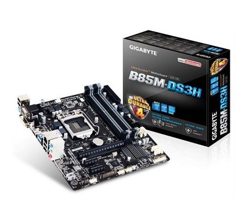 冲新技嘉b85主板4个内存槽带HDMI