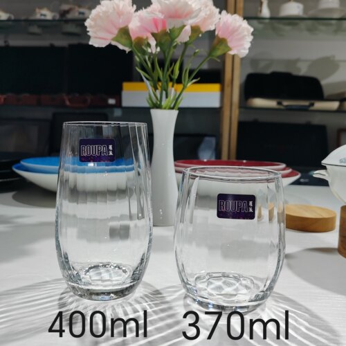罗派无铅水晶炫纹手工玻璃杯