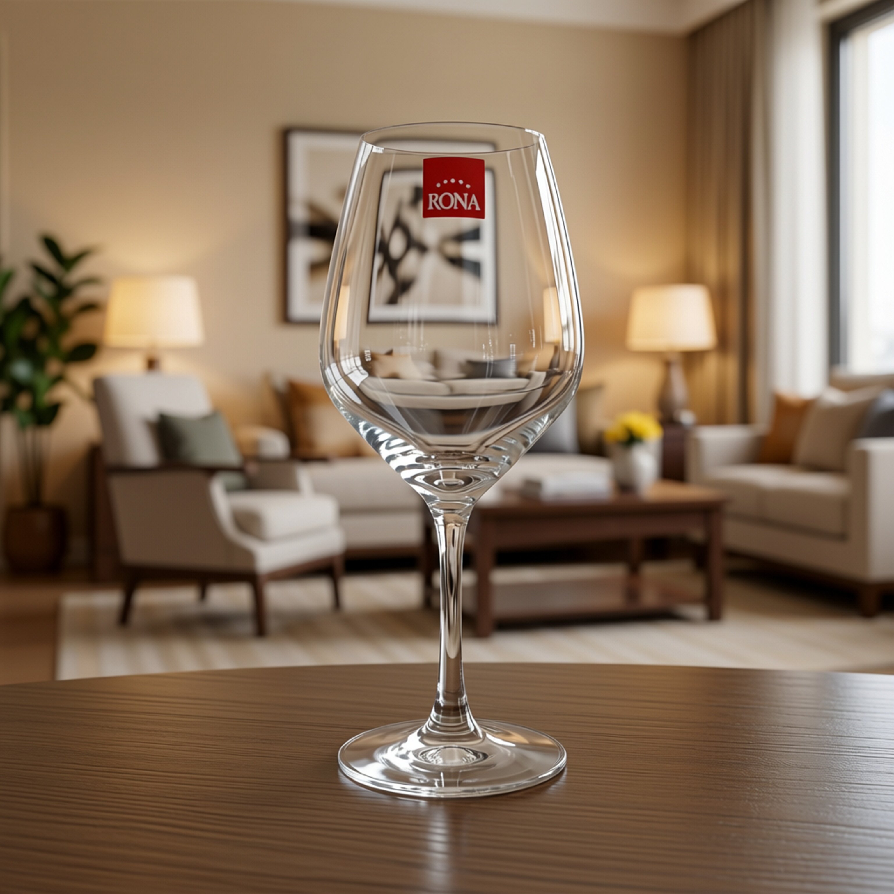 RONA无铅水晶挚爱透明水晶杯红酒杯高脚杯香槟杯水杯葡萄酒香槟杯