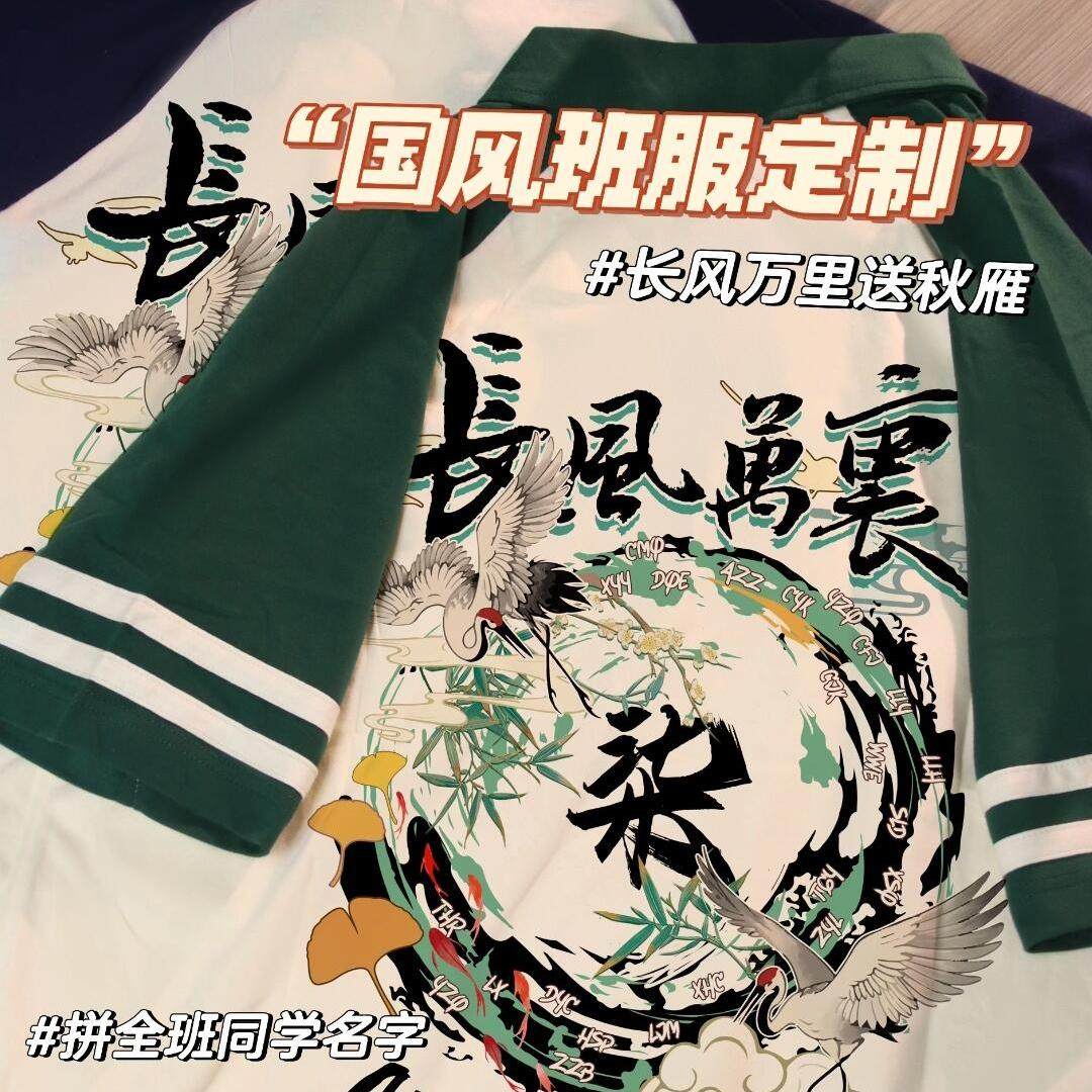 纯棉T恤短袖初中高中小学生幼儿园儿童运动会活动diy毕业班服定制