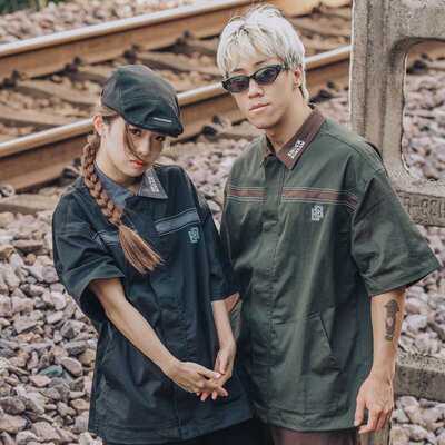 SHOCKSCREAM半袖上衣衬衫