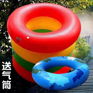 橡胶泳圈男女成人儿童腋下海边救生耐磨无接缝戏水加厚充气PVC圈