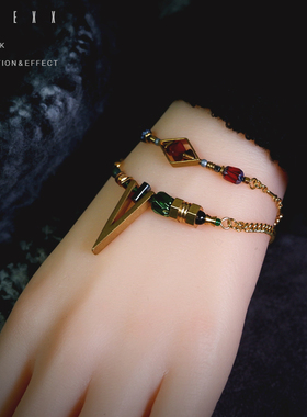 TIMEXX小众原创手作捷克珠手链