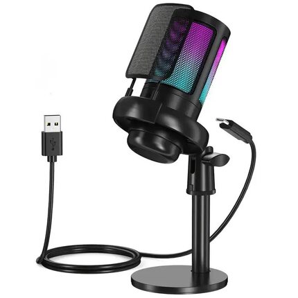 Gaming Microphone for Podcasts Videos & Streaming 电容麦克风