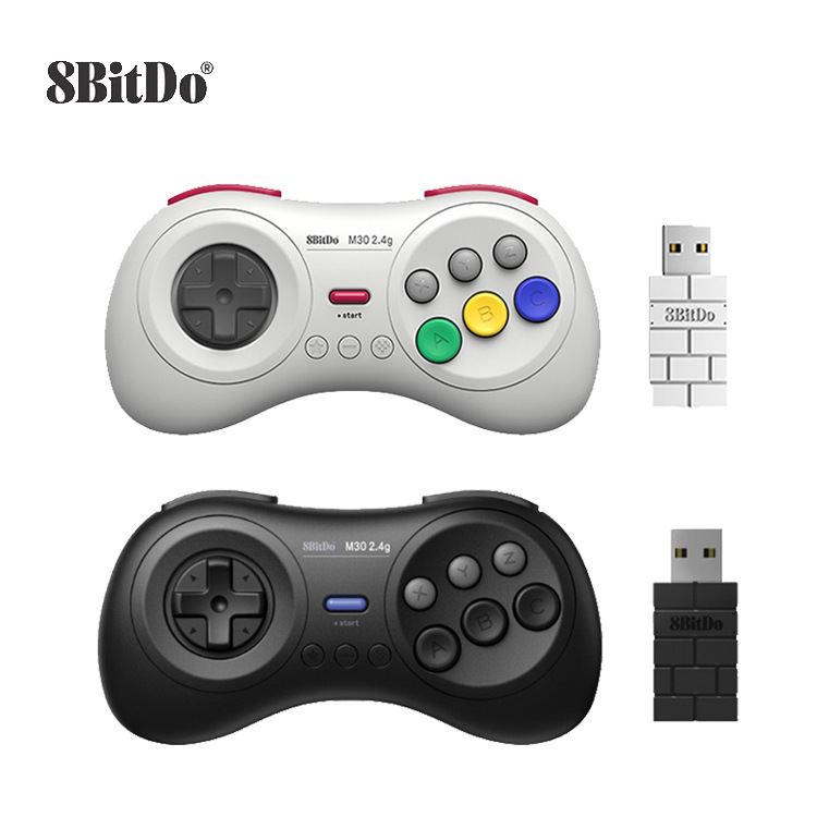 MD mini 2.4G Switch SEGA gamepad Joystick Controller手柄