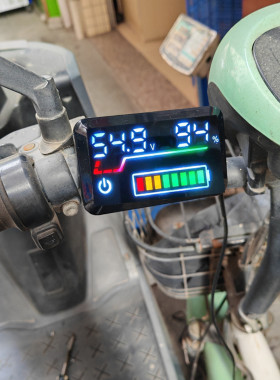 电动车电量表48V60V72V铅酸电池锂电铁锂三元镍氢电池电量表