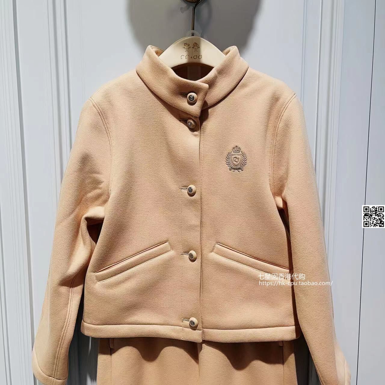 23秋冬新品韩系学院风立领单排扣女童运动休闲长袖外套FF&DD代购,童装/婴儿装/亲子装,普通外套,淘宝优惠券,粉丝福利购,淘宝优惠卷