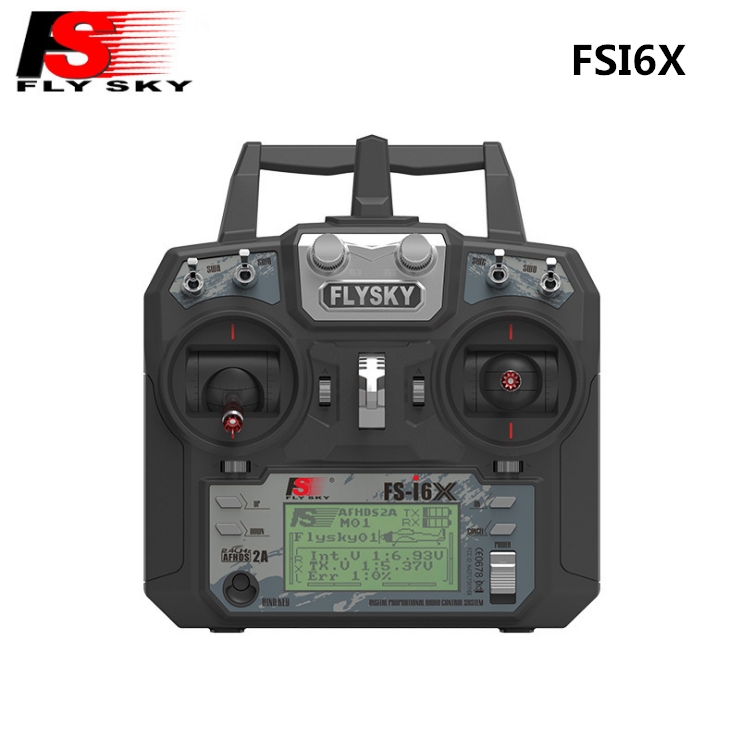 FLYSKY富斯FS-i6X遥控器发射机配X6B IA10B IA6B接收机中英文遥控