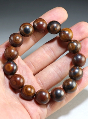 【好东西】颗颗带眼睛 天然九眼石页岩手串/手链 楼叔孤品