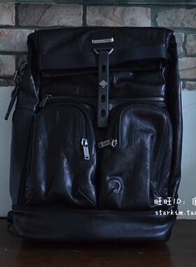 海淘TUMI 0932388DL 932388 途明真皮双肩背包全牛皮电脑包