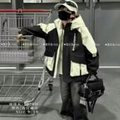 童乐鱼2024新款 秋冬装 男孩派克服加厚中大儿童保暖炸街风衣7029D