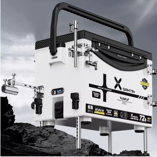 超轻超硬加厚新型配件 2900B全套钓鱼箱多功能 雷臣钓箱X7二代