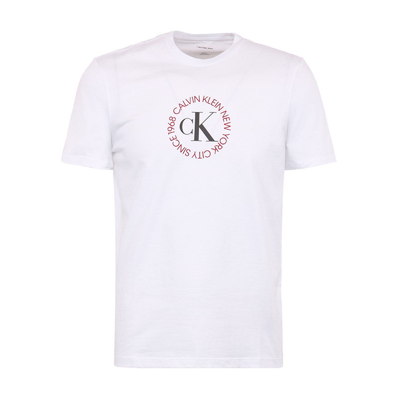 Calvin Klein/卡尔文·克雷恩CK男款时尚字母短袖T恤潮流时尚半袖