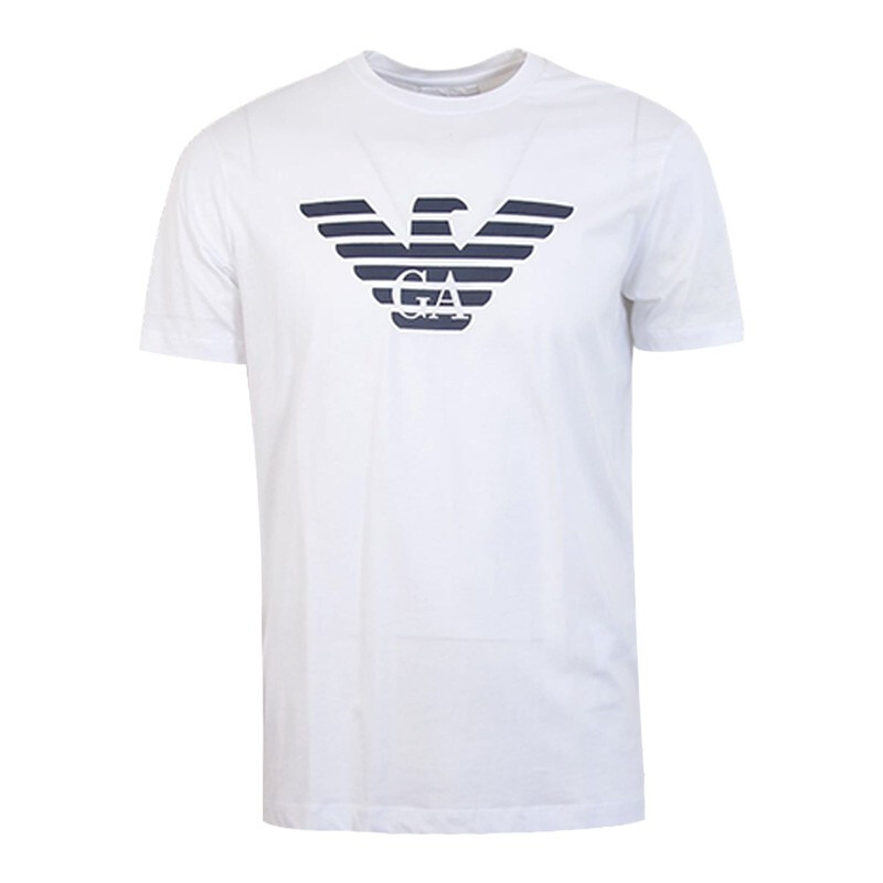 EMPORIO ARMANI阿玛尼EA男t恤夏季新款圆领短袖休闲时尚半袖男装