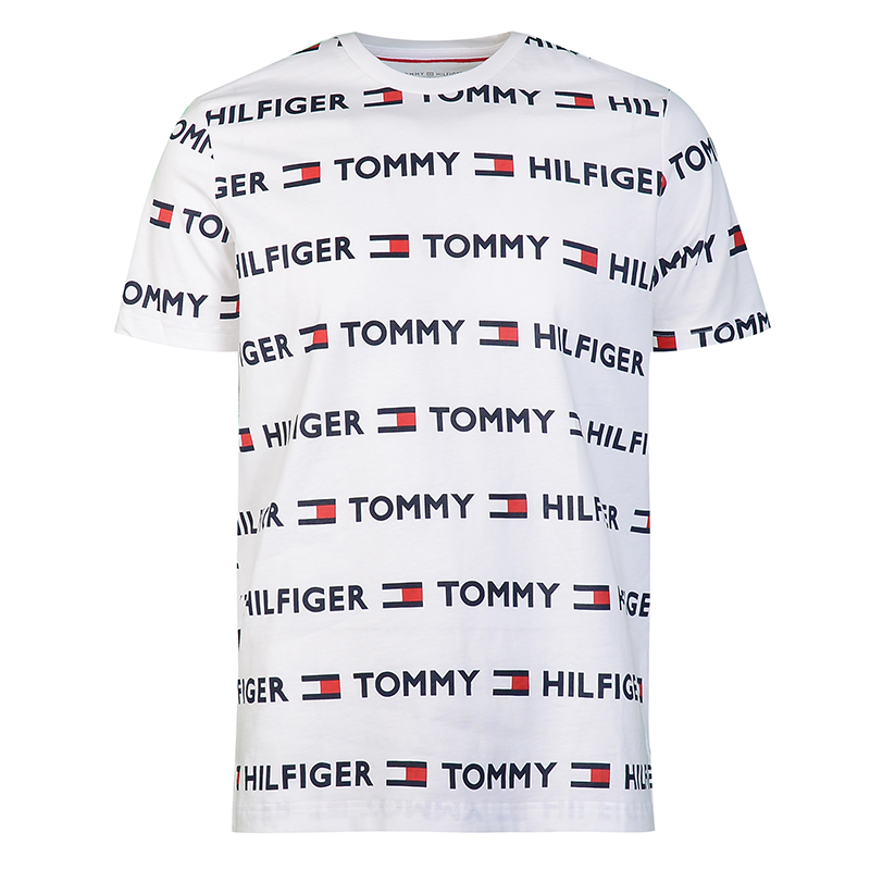 tommy汤米2021年夏季印花短袖t恤