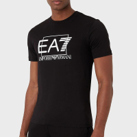 EA7 EMPORIO ARMANI/阿玛尼男士字母圆领时尚短袖T恤休闲半袖现货