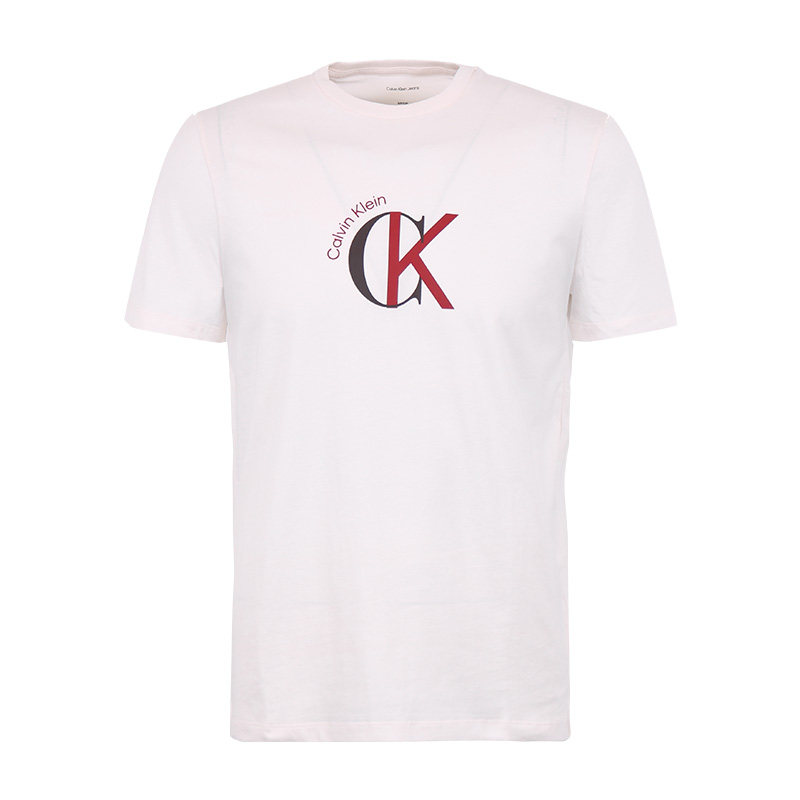 Calvin Klein/卡尔文·克雷恩CK男款简约圆领短袖T恤时尚字母短袖,男装,T恤,淘宝优惠券,粉丝福利购,淘宝优惠卷