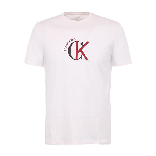 CK男款夏季时尚运动短袖休闲T恤