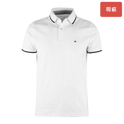 汤米男款夏季时尚商务短袖POLO衫
