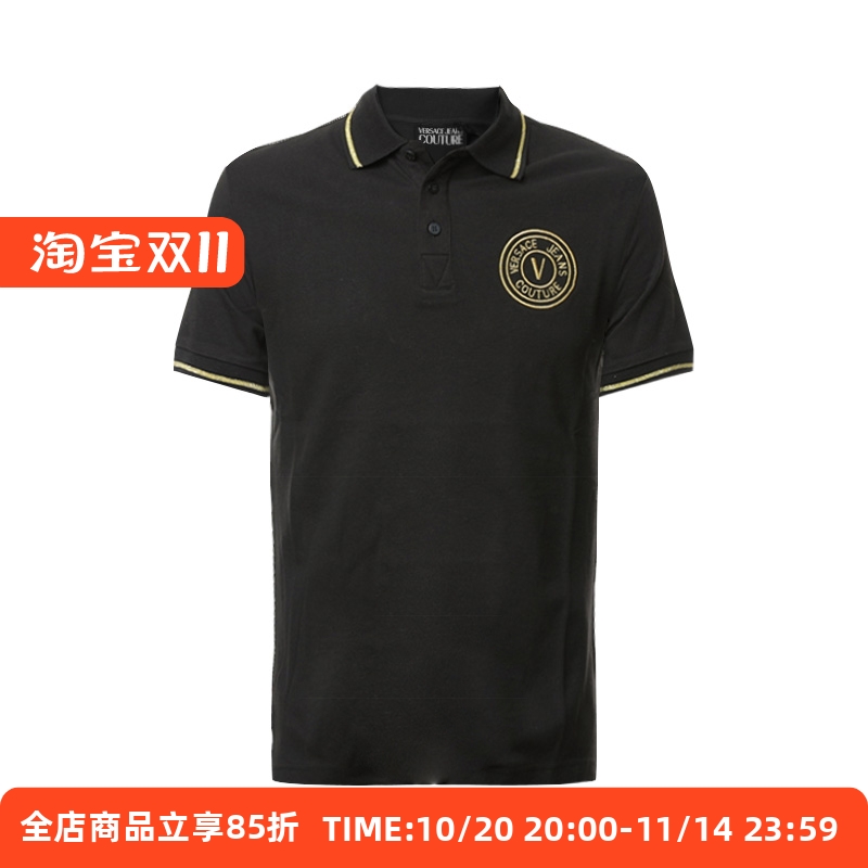 范思哲男士经典短袖POLO衫