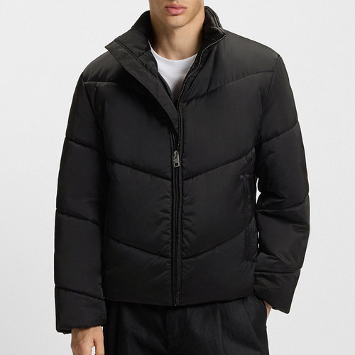 雨果博斯男士时尚棉服秋冬外套