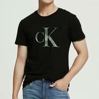 【清仓】CALVIN KLEIN卡尔文克莱恩CK字母款短袖T恤休闲半袖现货