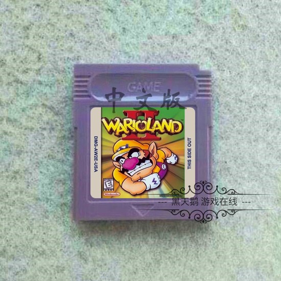 GBC游戏卡带 瓦里奥大陆2 被盗的财宝  中文版