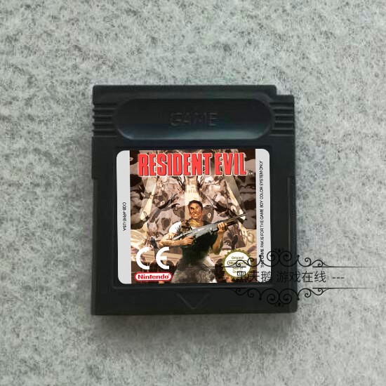 GBC游戏卡带 GBASP适用 Resident Evil  32M经典GBC游戏  英文版