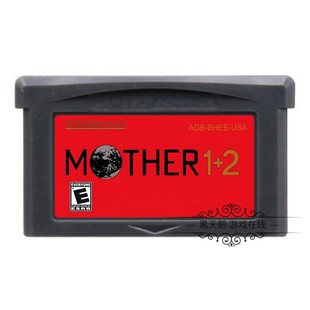 GBA游戏卡带 GBASP游戏卡带 MOTHER1+2 地球冒险 英文版 芯片记忆