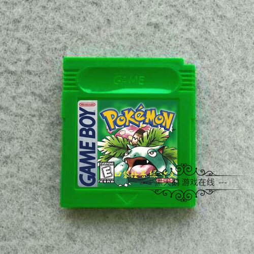 gbc游戏卡带口袋妖怪绿版