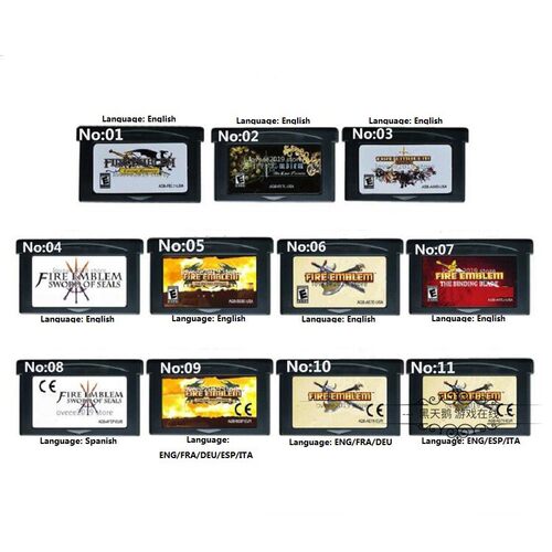 游戏卡带火焰纹章之剑最后承诺