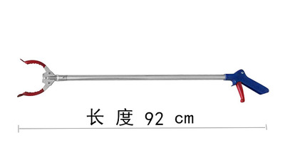 加厚铝合金捡垃圾夹子拾物钳捡拾器摘果器家用环卫工具搞清洁包邮