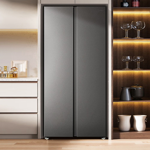 Midea 607WKPZM BCD 大容量对开门风冷无霜变频一级冰箱 美