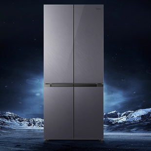 【60CM超薄】美的 BCD-500/501WSGPM十字对开四多门风冷无霜冰箱