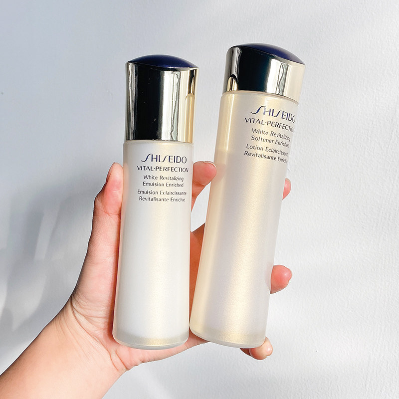 日本资生堂悦薇亮肤水乳套装爽肤水150ML乳液100ml 清爽/滋润款