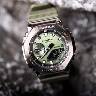 casio卡西欧手表农家橡树GSHOCK防水商务男士 1A3 2100A GBM