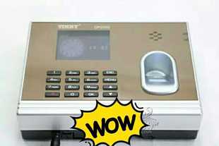 原装正品包邮TIMMY天美OP2000指纹考勤机 自助式考勤机免软件