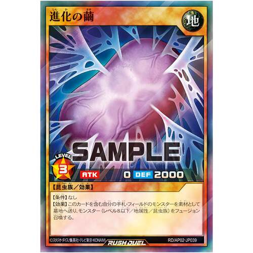 游戏王RD 进化之茧 SR/SER ap02-jp039【布鲁斯卡牌】