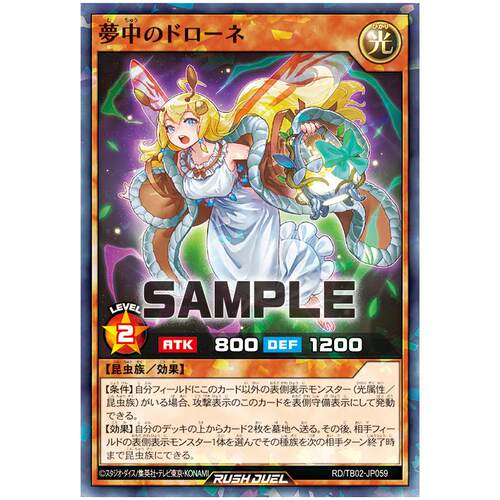 游戏王RD 梦中之日铜罗花金龟 NPR/SER tb02-jp059【布鲁斯卡牌】