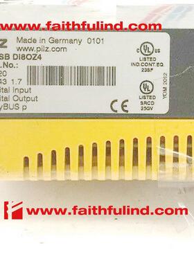 议价Pilz 301120 皮尔磁安全模块 PSS SB DI8OZ4