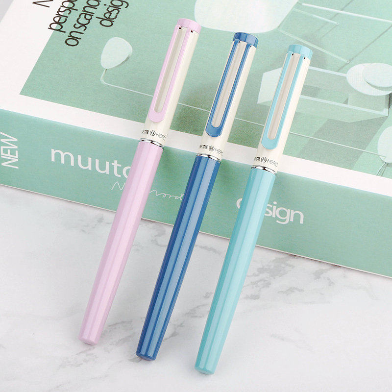 初学者墨囊钢笔练字墨水钢笔英雄