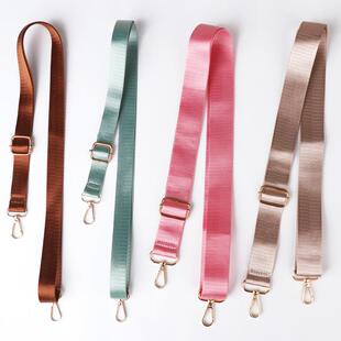 3.2cm宽背包袋背带替换带子女尼龙单肩亮面斜挎包带配件包包肩带