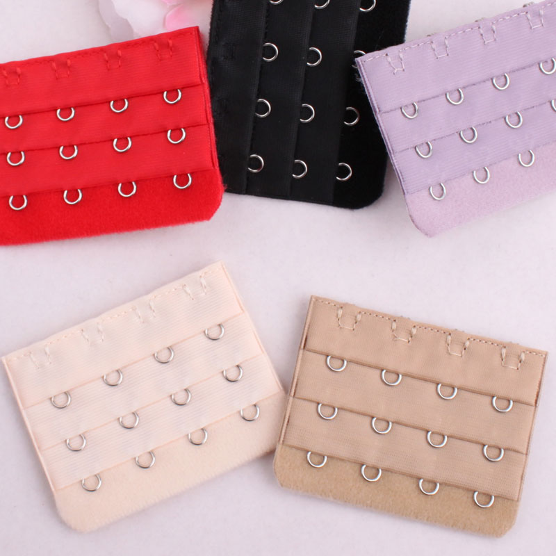 四排文胸加长内衣调节背扣