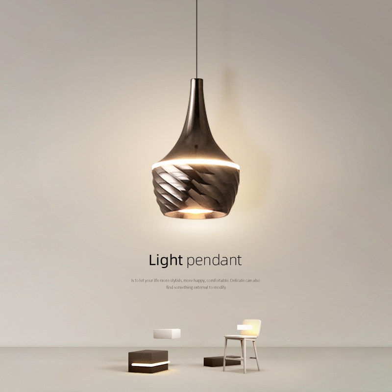 轻奢创意床头吊灯现代简约高级感几何灯罩卧室客厅百搭款吊灯,家装灯饰光源,床头/玄关/吧台/过道吊灯,淘宝优惠券,粉丝福利购,淘宝优惠卷